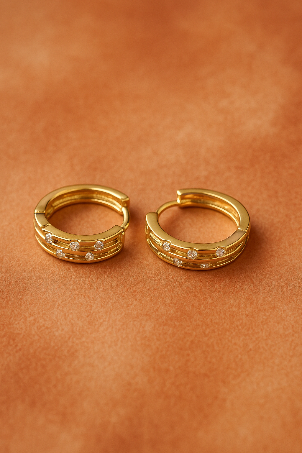 Aretes Tipo Arracada, Discreto y Moderno