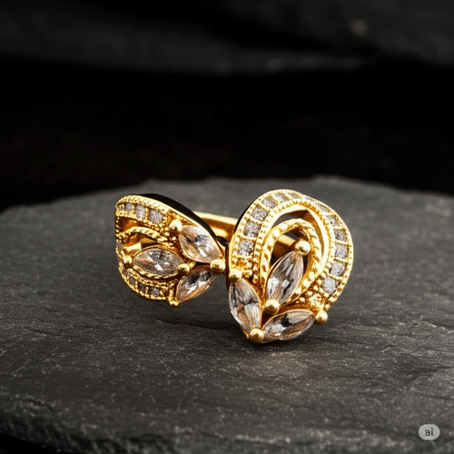 Aretes Dorados, Brillantes y Elegantes